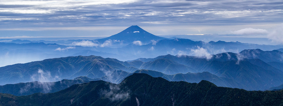 See The Mt.Fuji From South Alps ,Yamanashi Prefecture,Japan