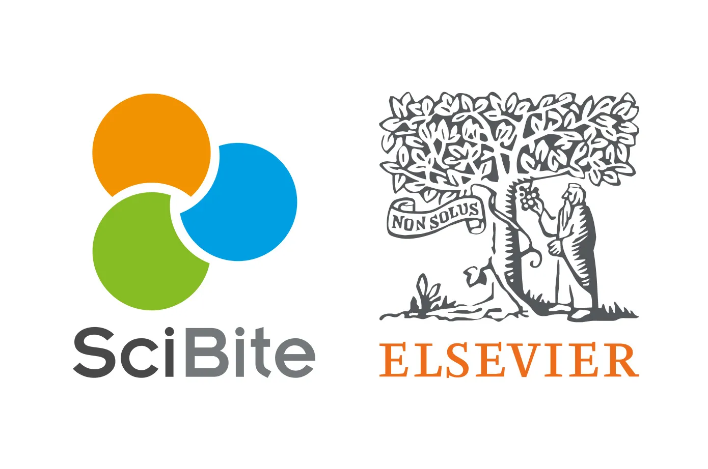 SciBite and Elsevier company logos