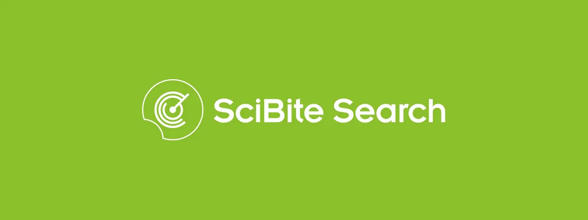SciBite Search logo (Green) 1200x450px