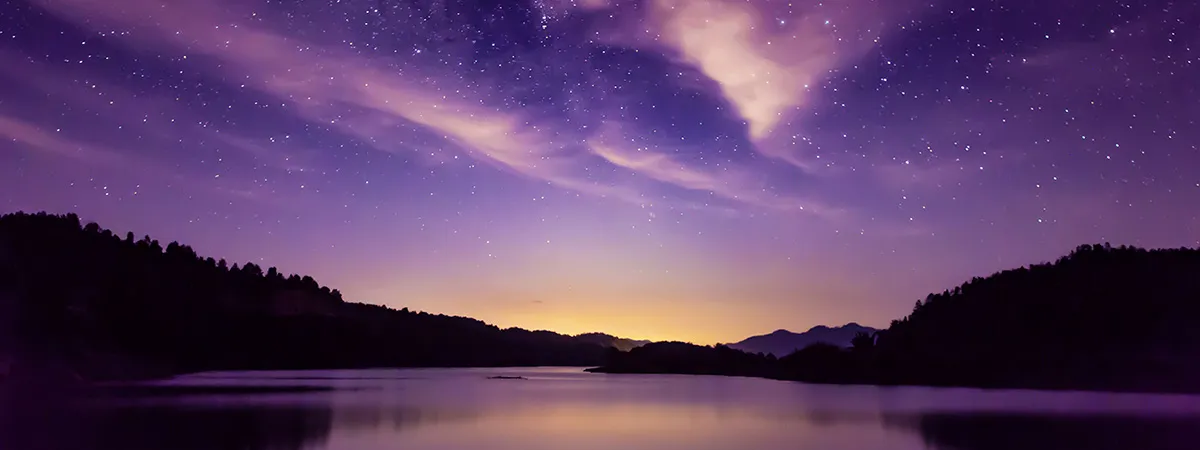 Milky Way And Starry Sky Scene, South China